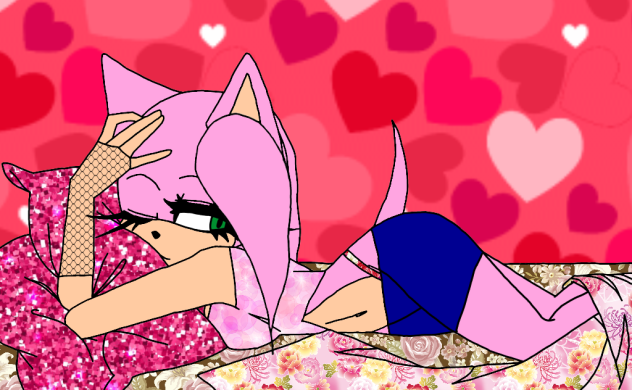 Sleepy Amy Rose The HedgeHog (Normal)