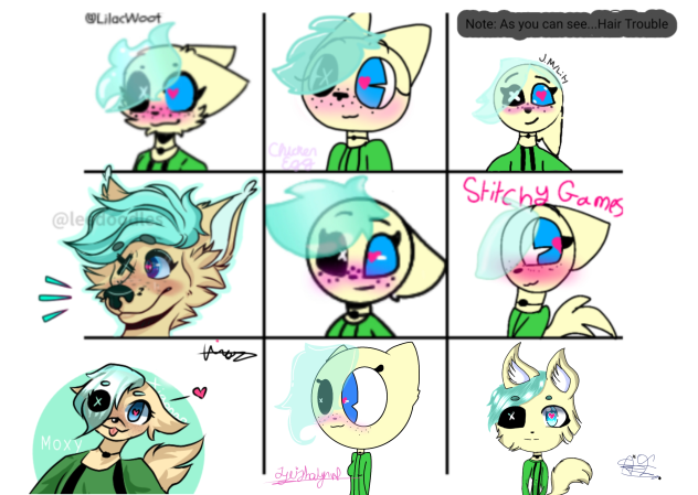 9 styles collab