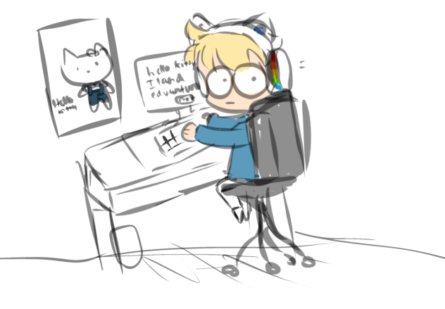 BUTTERS PLAYING HKIE⁉️(NOT CLICKBAIT)