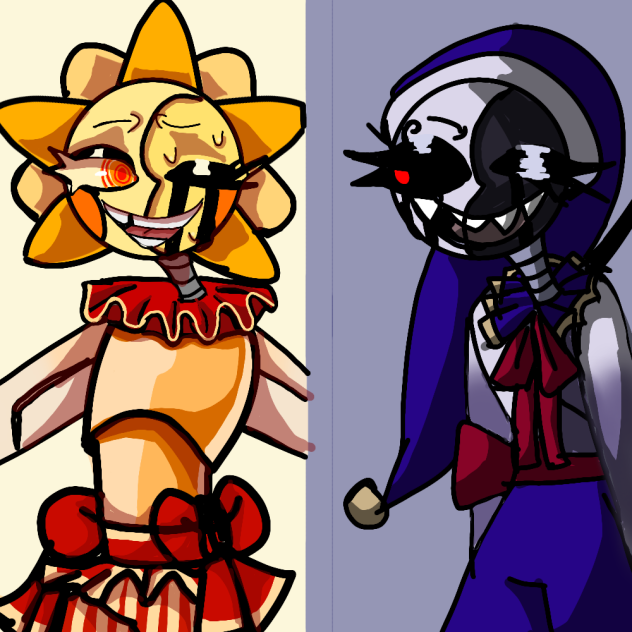 sun and moon