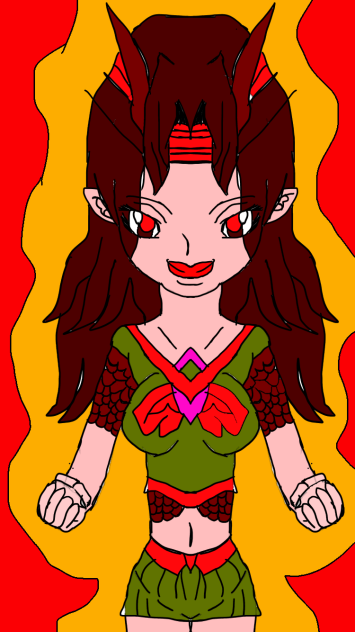 Homura transformation concept drawing