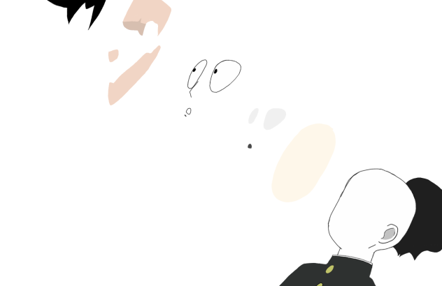 顔面はがれてる