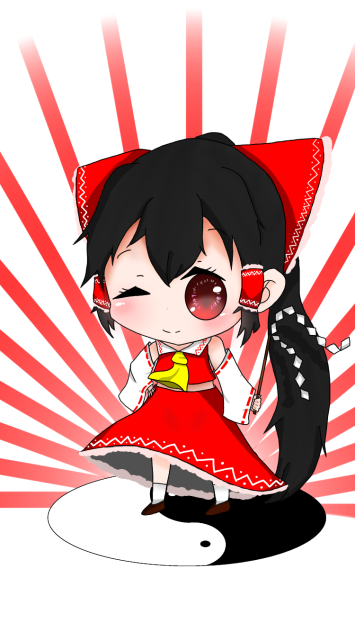 二頭身霊夢ちゃん