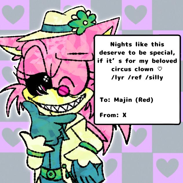Valentine Card for Majin (Red) ♡
