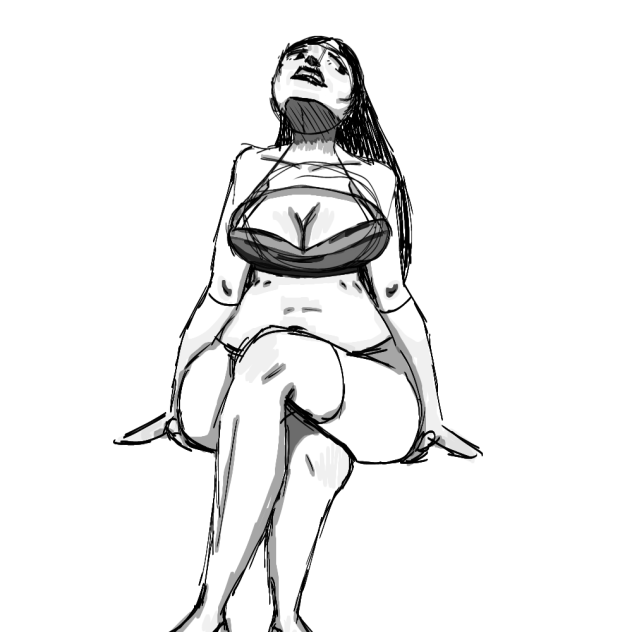 crossed legs practice.