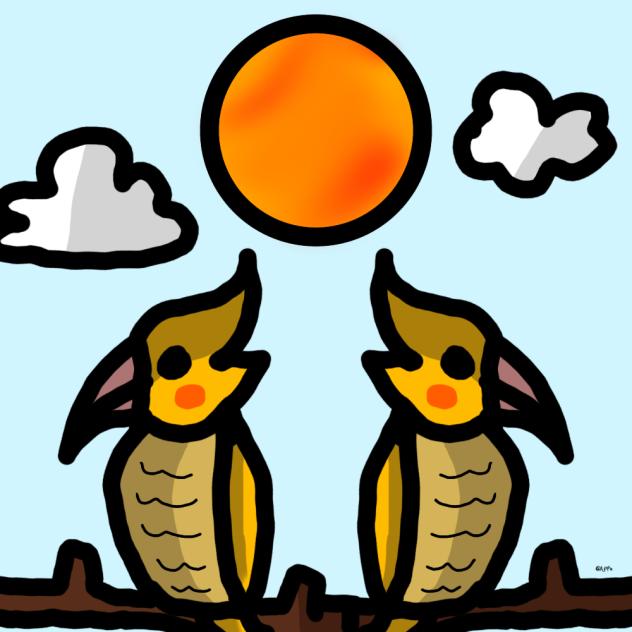 2 Birds On A Branch
