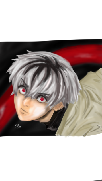 佐々木ハイセ 琲世 東京喰種 厚塗り Ibispaint