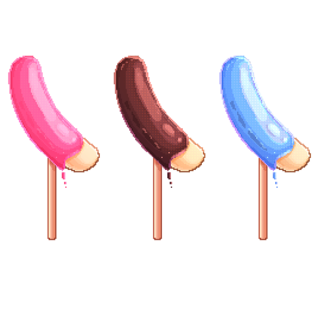 choco banana (pixel) 00