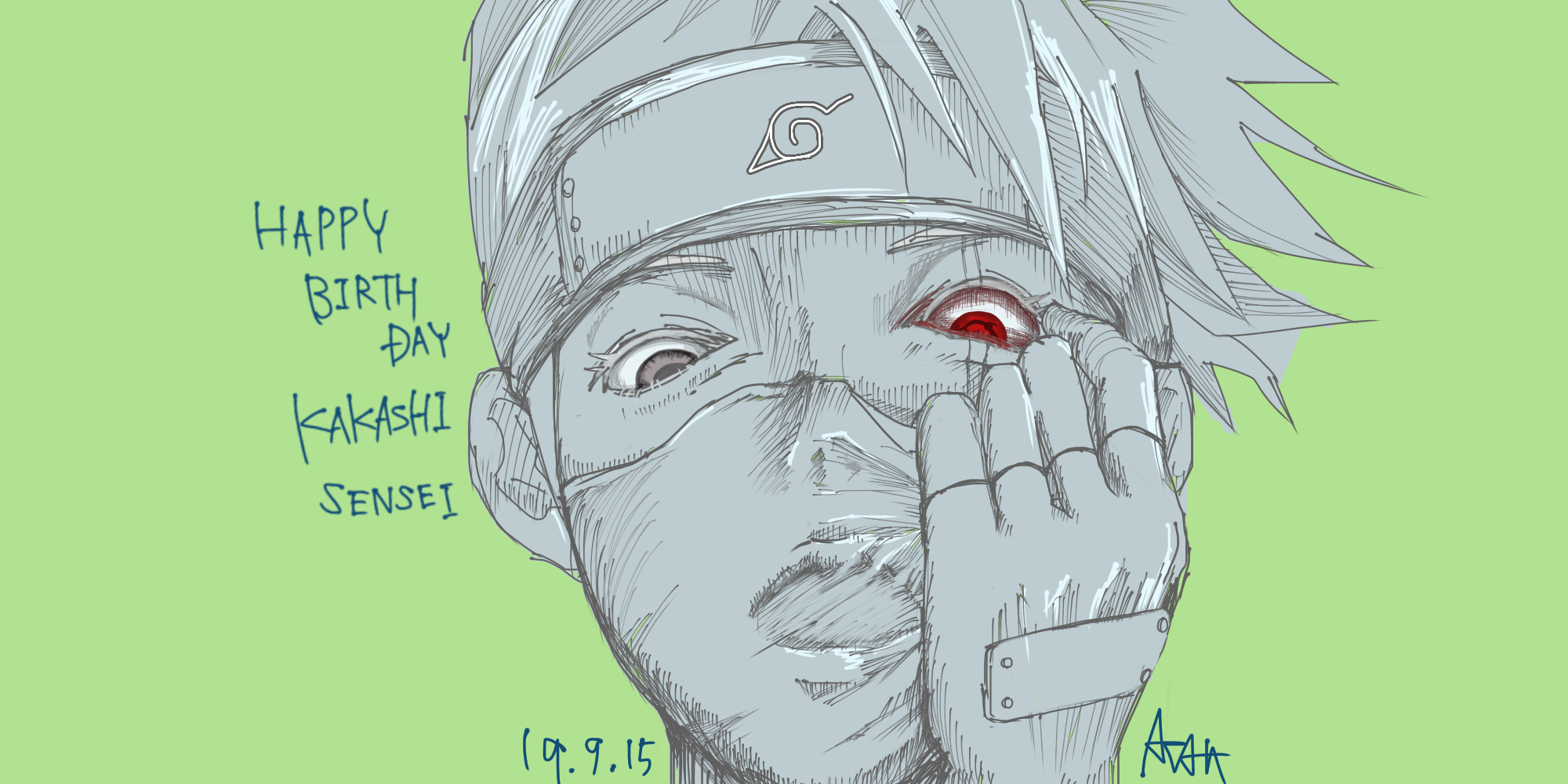 カカシ先生 Ibispaint