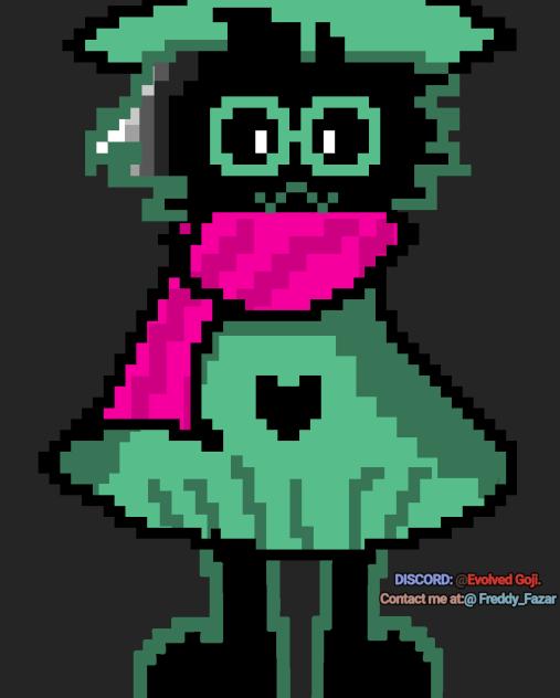 Pixel Art Ralsei
