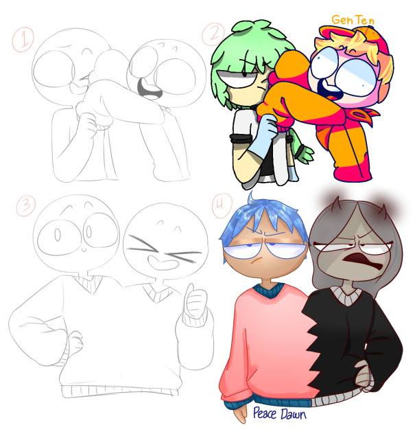 Twin Collab! - ibisPaint