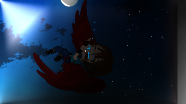falling out of the sky - ibisPaint