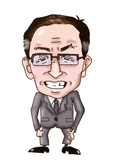 似顔絵　私です