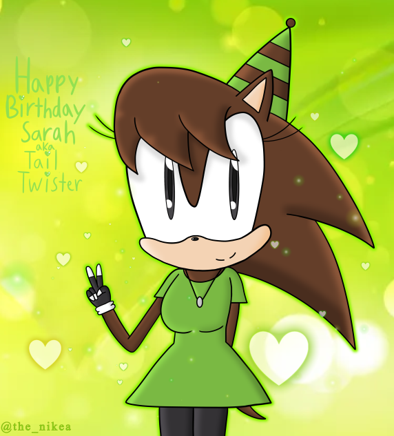 Happy Birthday Sarah aka Tail Twister
