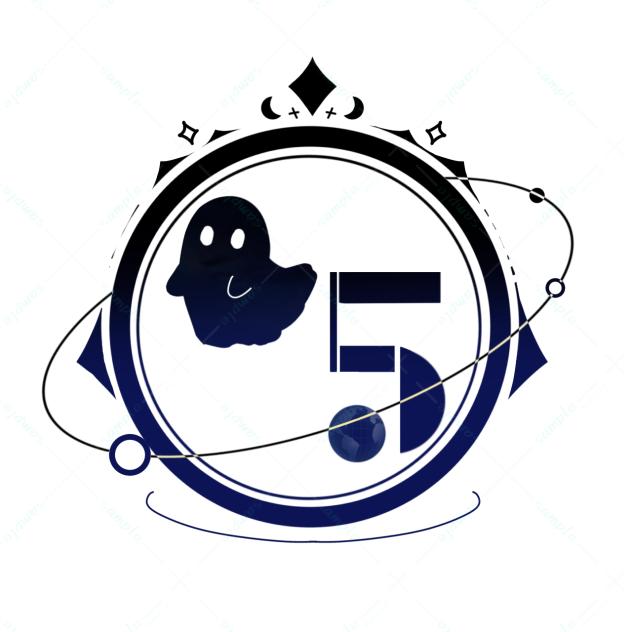 ゴースト5さん宛ロゴデザイン