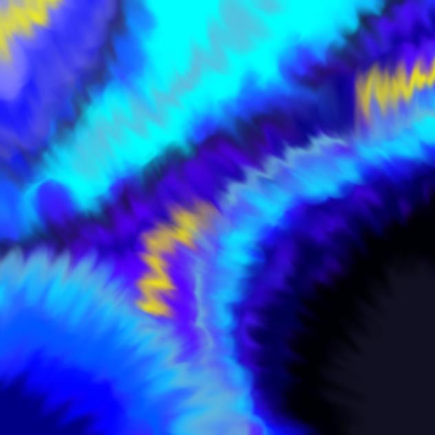 Abstract 💤💙🩵💛🖤💜
