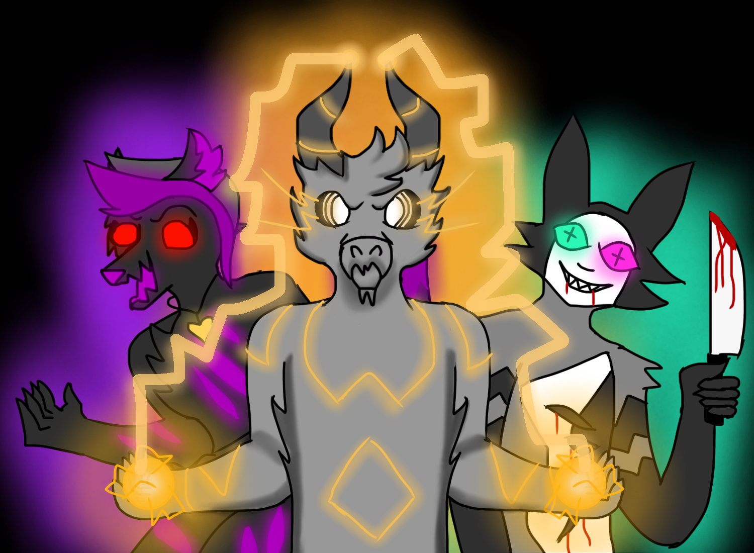 The Trio - ibisPaint