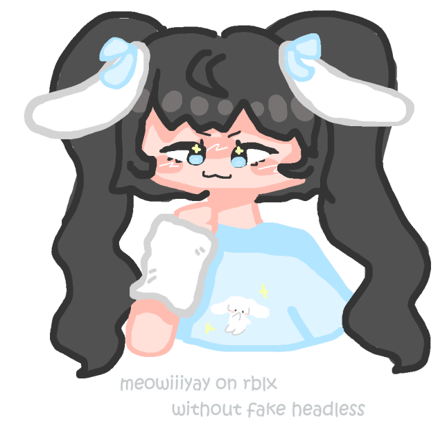 my roblox avatar!!! yippee