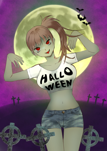 №312　ゾンビガール（ハロウィン）