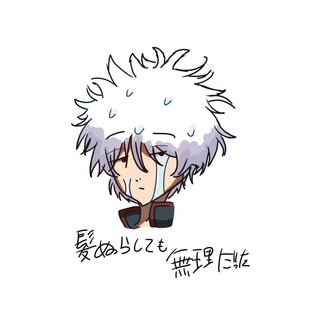いつもより天パ銀さん
