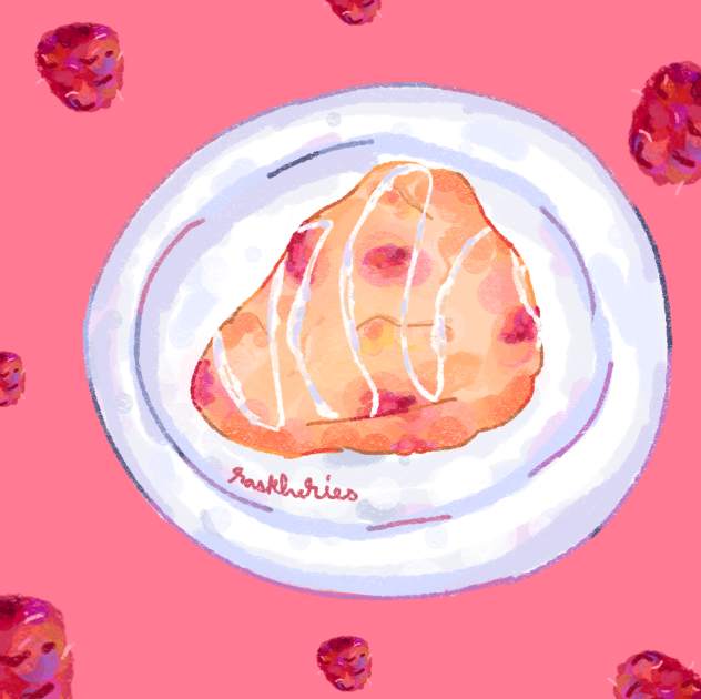 Raspberry scone❣️