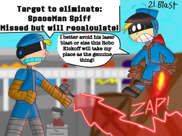 Inktober 2025 day 21 blast