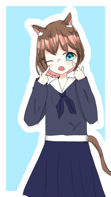 思いっきりのスマイルで！