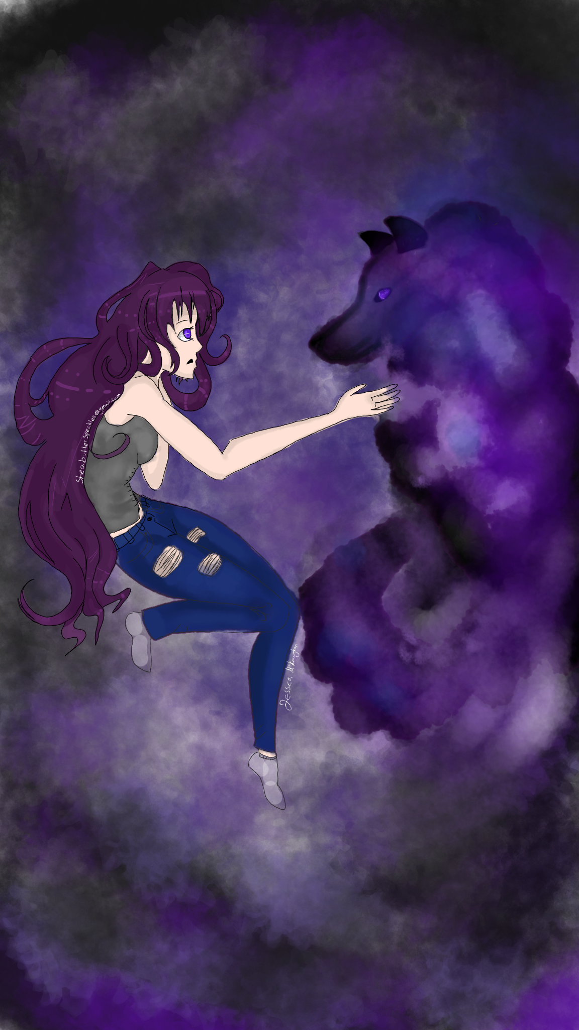 the reflection inside - ibisPaint