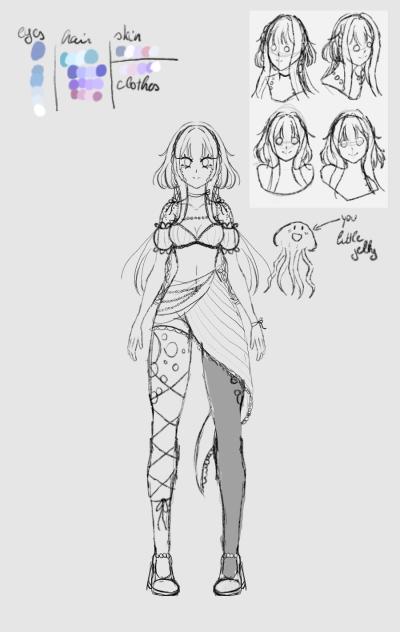 Main OC sketch