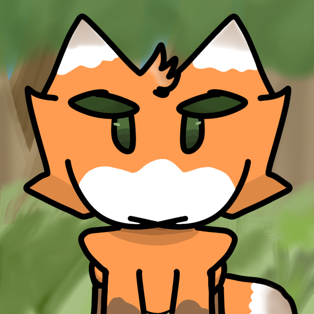a wild fox