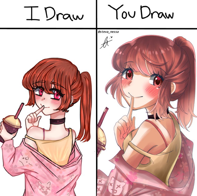 I draw you draw