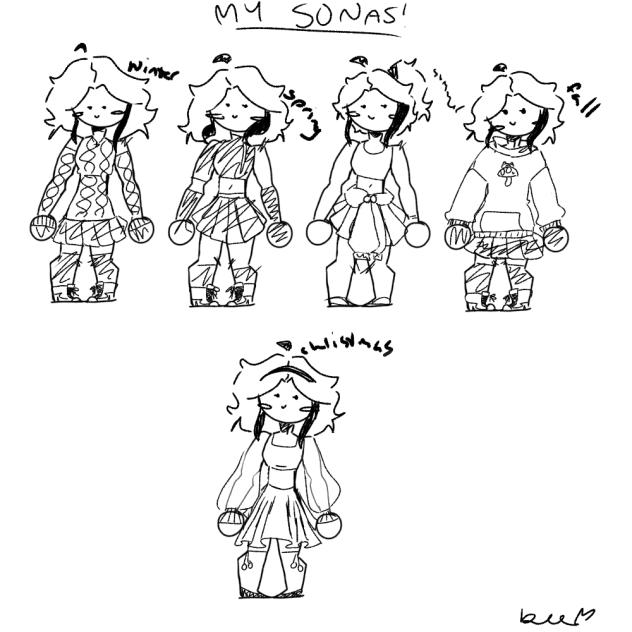 All my sonas!
