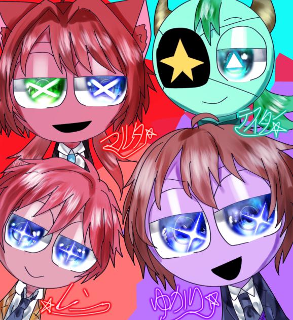 人間OC達スプ化★