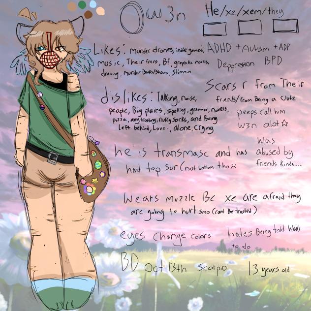 0w3n vent oc self insert - ibisPaint