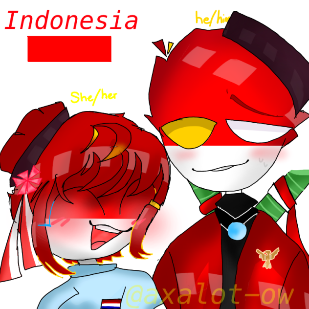 Indonesia 🇮🇩 countryhumans