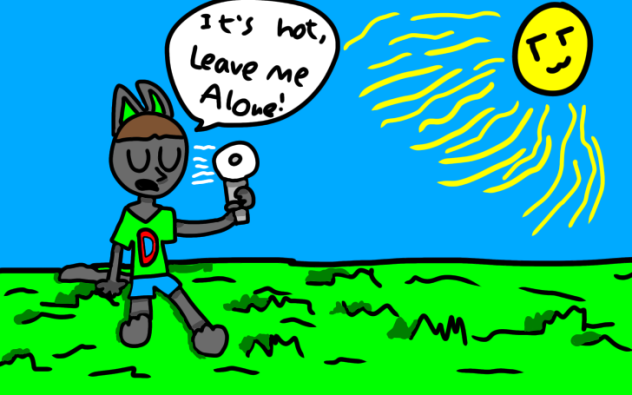 A Hot Day.