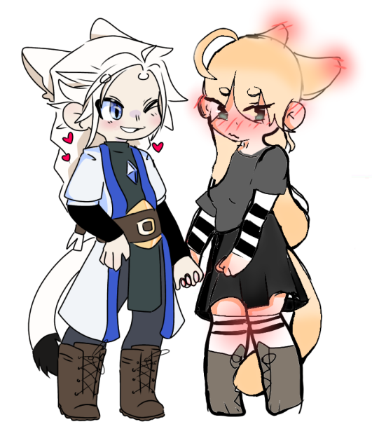 Hand holding Collab!