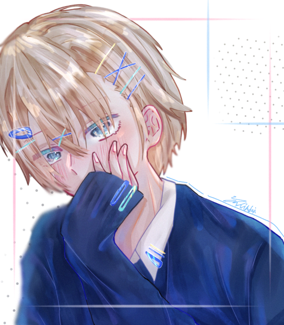 #大量ピンに萌え袖は可愛い