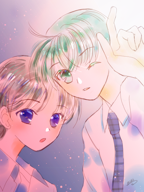 男の子描きたくなった