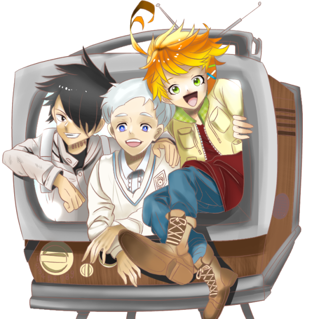 約束のネバーランド  模写