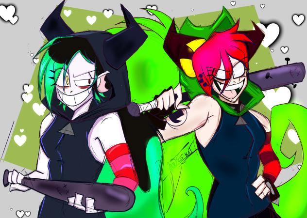 ocs original y fanart villainous