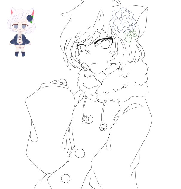 For Pearlie(lineart)