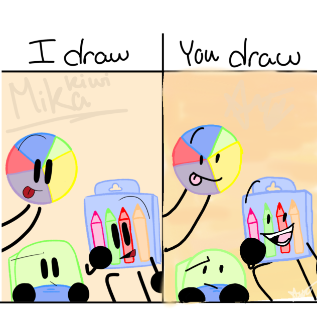 i draw you draw chalenge