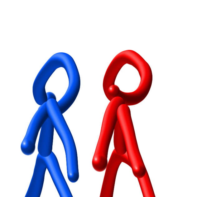 Red vs. Blue - ibisPaint
