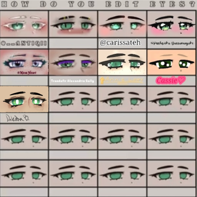green eyes collab
