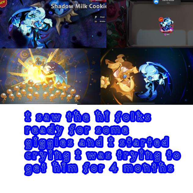 I GOT HIM AFTER FOUR MONTHS YES