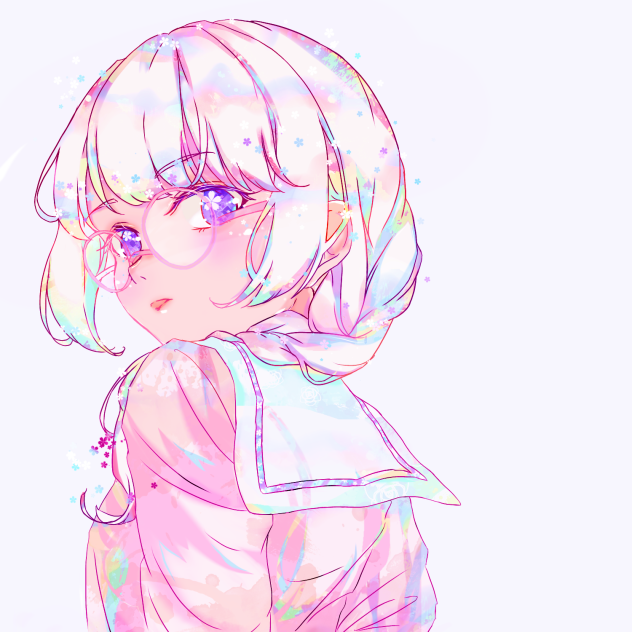 モニラ様の線画お借りしました❤️