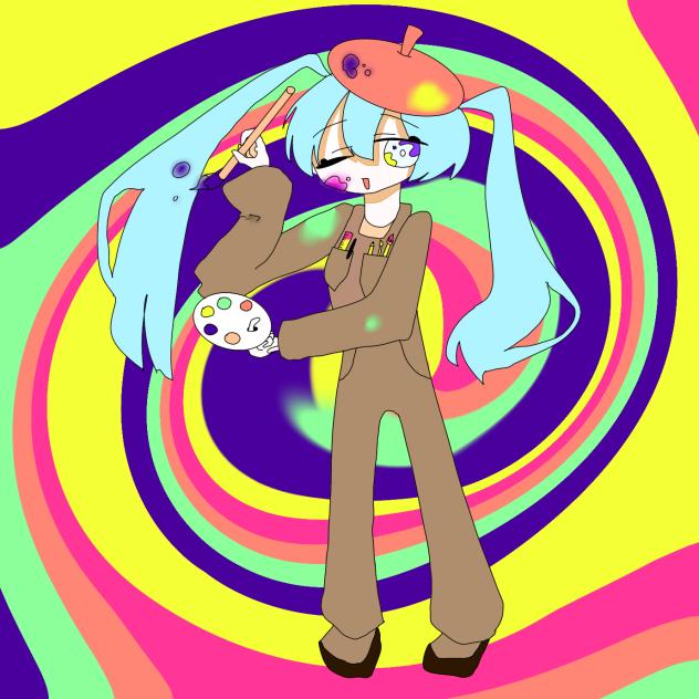 芸術家ミク