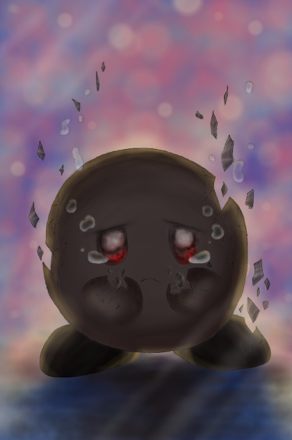 消滅するシャドウカービィ