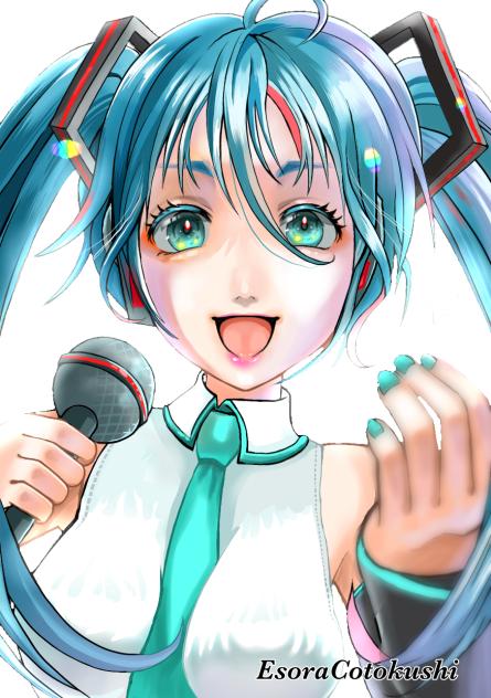 初音ミク✦塗り